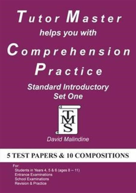 Book cover of: Tutor Master Helps You with Comprehension Practice - Standard Introductory Set One