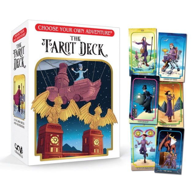 Book cover of: Choose Your Own Adventure Tarot Deck