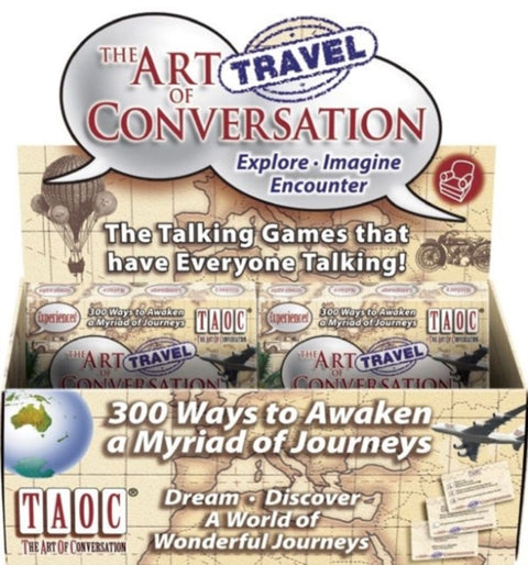 Art of Conversation 12 Copy Display - Travel