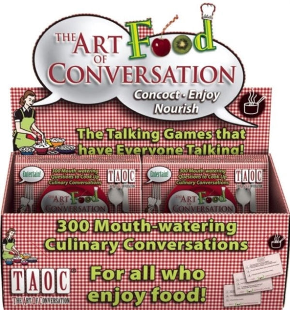 Book cover of: Art of Food Conversation 12 Copy Display. By: Louise Howland