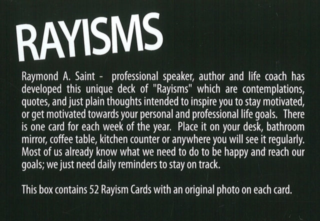 Book cover of: Rayisms