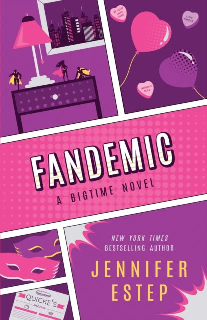 Book cover of: Fandemic. By: Jennifer Estep