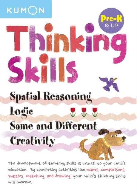 Book cover of: Kumon Thinking Skills Pre-K. By: Kumon