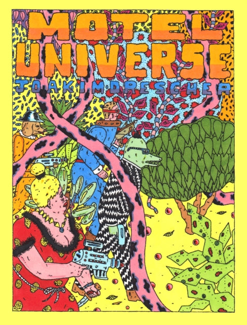 Book cover of: Motel Universe. By: Joakim Drescher