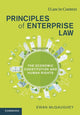 Book cover of: Principles of Enterprise Law. By: Ewan McGaughey