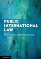 Book cover of: Public International Law. By: Emily Crawford
