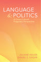 Book cover of: Language and Politics. By: Julianne House