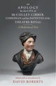 Book cover of: Apology for the Life of Mr Colley Cibber, Comedian and Late Patentee of the Theatre Royal