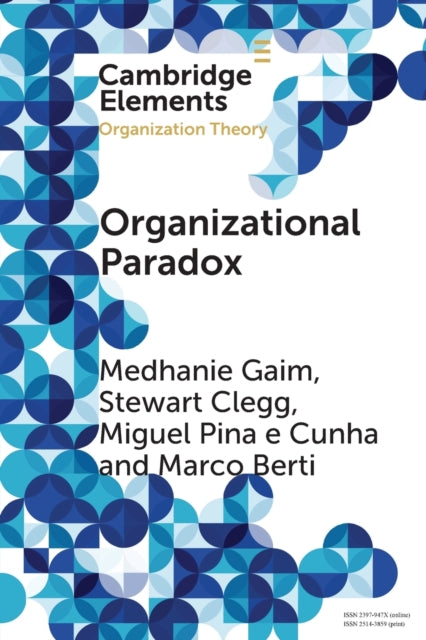 Book cover of: Organizational Paradox. By: Medhanie Gaim