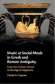 Book cover of: Music at Social Meals in Greek and Roman Antiquity
