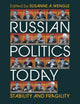 Book cover of: Russian Politics Today. By: Susanne A. Wengle