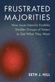 Book cover of: Frustrated Majorities. By: Seth J. Hill