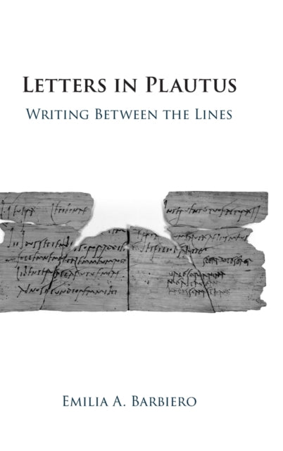 Book cover of: Letters in Plautus. By: Emilia A. Barbiero