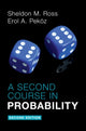 Book cover of: Second Course in Probability. By: Sheldon M. Ross