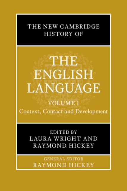 Book cover of: New Cambridge History of the English Language: Volume 1