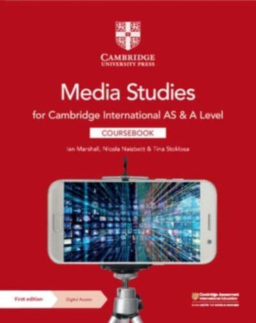 Cambridge International AS & A Level Media Studies Coursebook with Digital Access (2 Years) 9781009262248 Ian Marshall