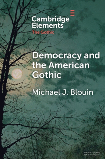 Book cover of: Democracy and the American Gothic. By: Michael J. Blouin
