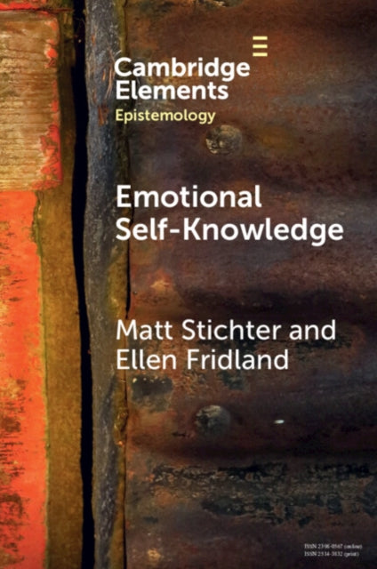Book cover of: Emotional Self-Knowledge