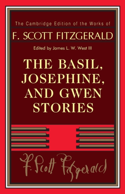 Book cover of: Basil, Josephine, and Gwen Stories. By: F. Scott Fitzgerald