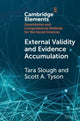 Book cover of: External Validity and Evidence Accumulation. By: Tara Slough