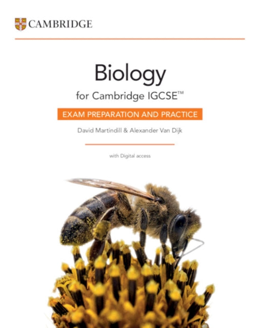 Book cover of: Cambridge IGCSE™ Biology Exam Preparation and Practice with Digital Access (2 Years). By: David Martindill
