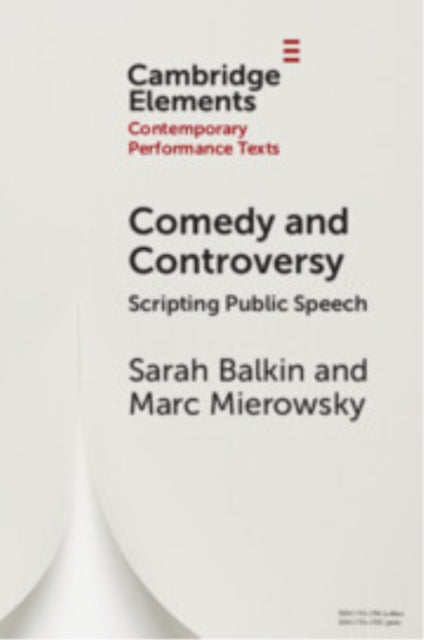 Book cover of: Comedy and Controversy. By: Sarah Balkin