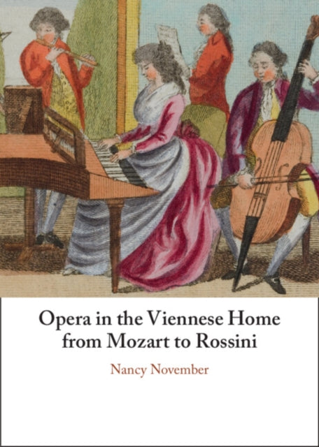 Book cover of: Opera in the Viennese Home from Mozart to Rossini. By: Nancy November