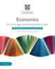 Book cover of: Cambridge International AS & A Level Economics Exam Preparation and Practice with Digital Access (2 Years)