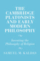 Book cover of: Cambridge Platonists and Early Modern Philosophy