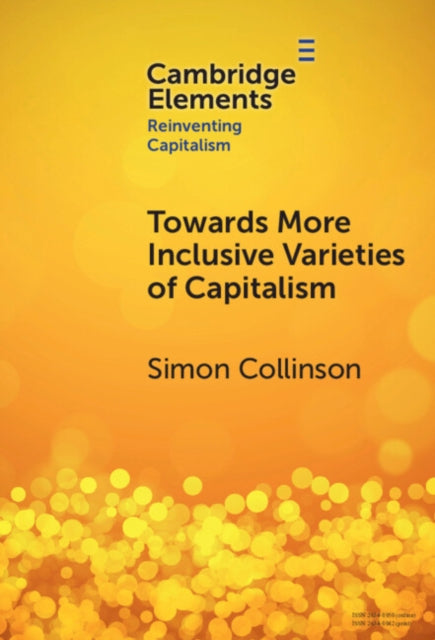 Book cover of: Towards More Inclusive Varieties of Capitalism