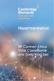 Book cover of: Hypertranslation. By: Mª Carmen África Vidal Claramonte