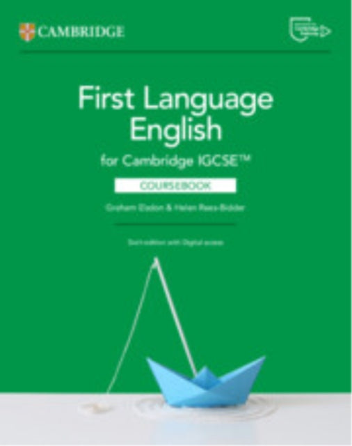 Book cover of: Cambridge IGCSE™ First Language English Coursebook with Digital Access (2 Years)