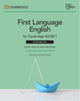 Book cover of: Cambridge IGCSE™ First Language English Workbook with Digital Access (2 Years)