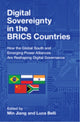 Book cover of: Digital Sovereignty in the BRICS Countries. By: Min Jiang