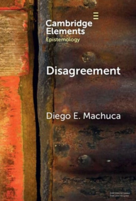 Book cover of: Disagreement. By: Diego E. Machuca