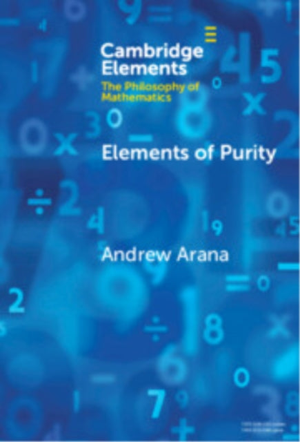 Book cover of: Elements of Purity. By: Andrew Arana