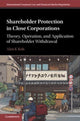 Book cover of: Shareholder Protection in Close Corporations. By: Alan K. Koh