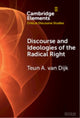 Book cover of: Discourse and Ideologies of the Radical Right. By: Teun A. van Dijk
