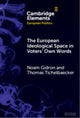 Book cover of: European Ideological Space in Voters' Own Words. By: Noam Gidron