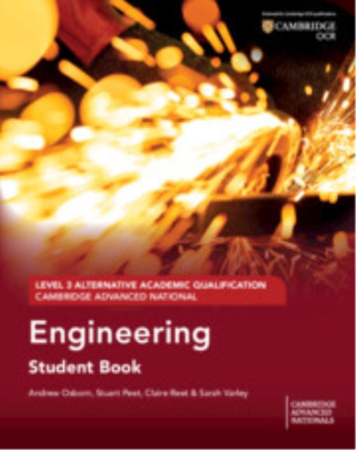 Book cover of: Cambridge Advanced National (AAQ) in Engineering Student Book