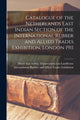 Book cover of: Catalogue of the Netherlands East Indian Section of the International Rubber and Allied Trades Exhibition, London 1911. By: Dutch East Indies Departement Van La