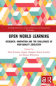 Book cover of: Open World Learning. By: Bart Rienties