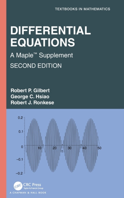 Book cover of: Differential Equations. By: Robert P. Gilbert