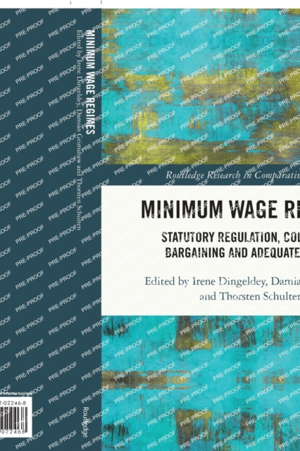 Book cover of: Minimum Wage Regimes. By: Irene Dingeldey