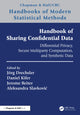 Book cover of: Handbook of Sharing Confidential Data. By: Jörg Drechsler
