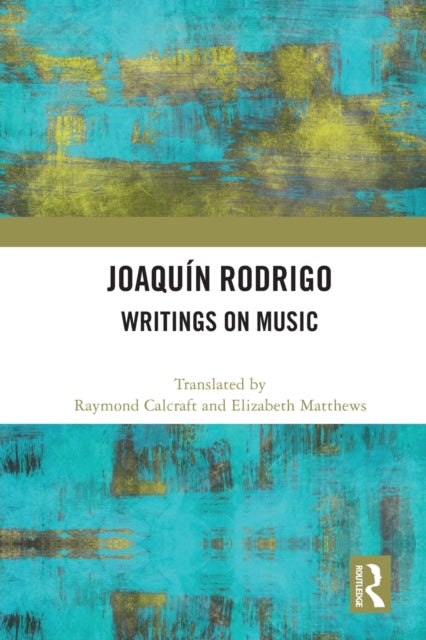 Book cover of: Joaquin Rodrigo. By: Joaquín Rodrigo
