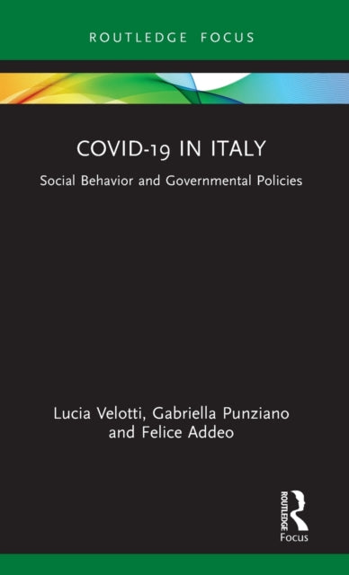 Book cover of: COVID-19 in Italy. By: Lucia Velotti