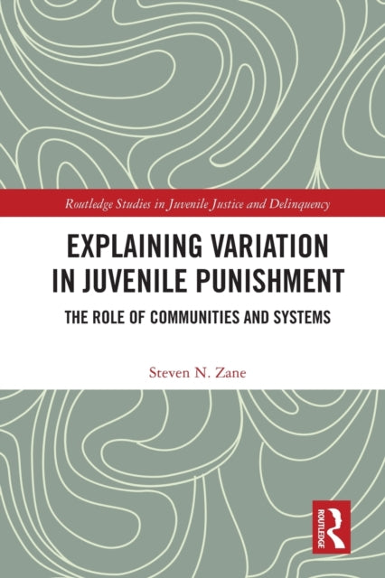 Book cover of: Explaining Variation in Juvenile Punishment. By: Steven N. Zane