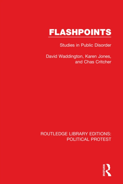Book cover of: Flashpoints. By: David P. Waddington