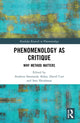 Book cover of: Phenomenology as Critique. By: Andreea Smaranda Aldea